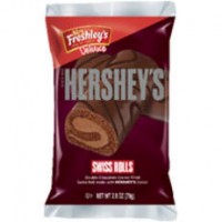Mrs Freshleys 48088838 Swiss Roll Hershey Double Chocolate 2.8oz 54 Total