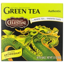 Celestial Seasonings Green Tea Assortment 25 Count Each Box, 6 Boxes Total