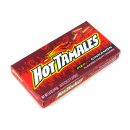 Hot Tamales Theater Box, 5 oz Each, 12 Peg Bags Total