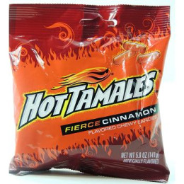 Hot Tamales Peg Bag, 5 oz Each, 12 Peg Bags Total