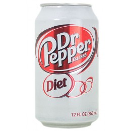 Dr Pepper Diet, 12 oz Each, 24 Total