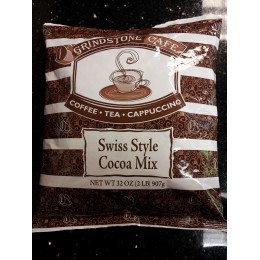 Grindstone Swiss Mix Hot Cocoa 2 Pounds Each Bag, 12 Bags Total