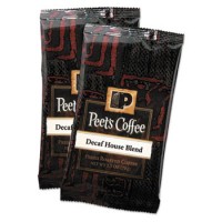 Peets Decaf House Blend Coffee Portion Pack, 2.5 oz ea 144 Total