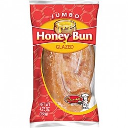 Cloverhill Jumbo Glazed Honey Bun 4 oz Each 36 Buns Total