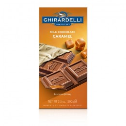 Ghirardelli Milk Chocolate with Caramel Filling, 3.5 oz Each, 12 Total