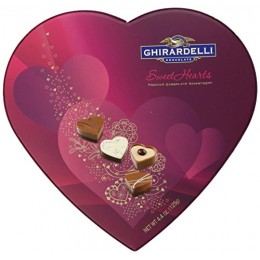 Ghirardelli Sweet Hearts Premium Chocolate Assortment, 4.4 oz Each, 6 Total