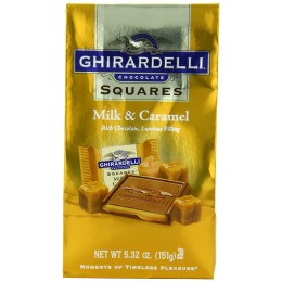 Ghirardelli Milk and Caramel Filled Chocolate, 5.32 oz Each, 6 Total