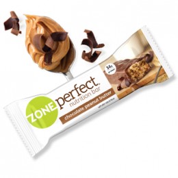 Zone Perfect Peanut Butter Chocolate Bar 1.76 oz Each Bar, 36 Bars Total