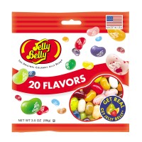 Jelly Belly Jelly Bean Assortment Bag 3.5 oz Each Bag, 12 Bags Total
