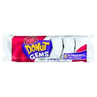 Dolly Maid 702780 Gems Crunch Donuts 4oz Each, 6 Boxes of 10 Packs, 60 Total