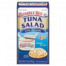 Bumble Bee Tuna Salad with Crackers, 3.5 oz Each, 12 Packs Total
