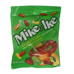 Mike and Ike Original Peg Bag 5 oz. 12 Bags Total