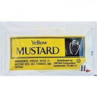 Vistar Mustard Packet, 4.5 gm Each, 500 Packets Total