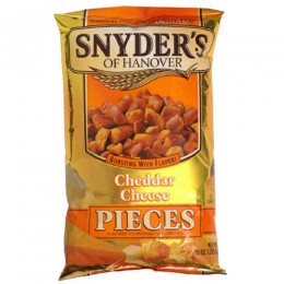 Snyder's Cheedar Cheese Pretzel Pieces, 2.25 oz Each, 60 Bags Total