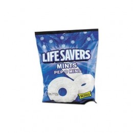 Lifesavers Mints PepOmint Peg Bag 6.25 oz Each Bag, 12 Bags Total