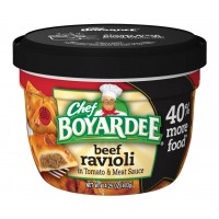 Chef Boyardee Beef Ravioli Microwaveable Big Bowl 14.25 oz ea 12 Total