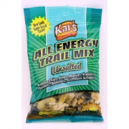 Kar's Nuts All Energy Unsalted Trail Mix, 2 oz Each, 48 Bags Total