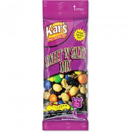 Kar's Nuts Snack Mix Sweet N Salty, 3.5 oz Each, 42 Bags Total