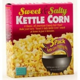 Kettle Corn All Inclusive Popping Kits - 3 Pack