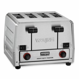 Waring Commercial WCT850 4-Slice Heavy-Duty Switchable Bagel/Toast Toaster 208V