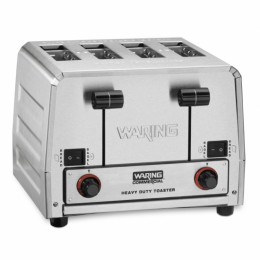 Waring Commercial WCT855 4-Slice Heavy-Duty Switchable Bagel/Toast Toaster 240V