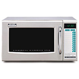 Sharp R-21LTF Medium Duty Commercial Microwave Oven 1000W