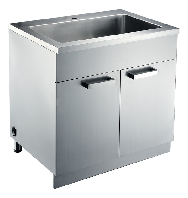 Dawn Ssc3036 Stainless Steel Sink Base, Free Standing Kitchen Sink Base Cabinet