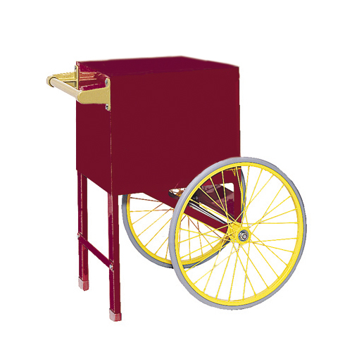 Gold Medal Popcorn Machine Cart 18" Plain Maroon