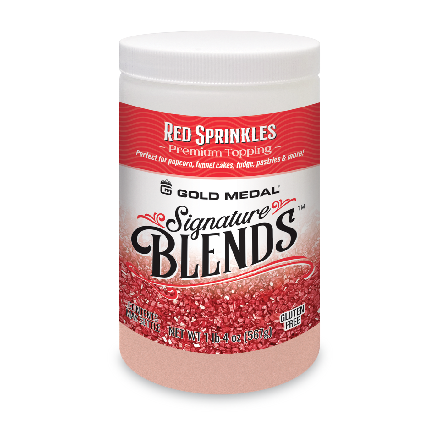 Gold Medal 3291 Red Sprinkles Signature Blends