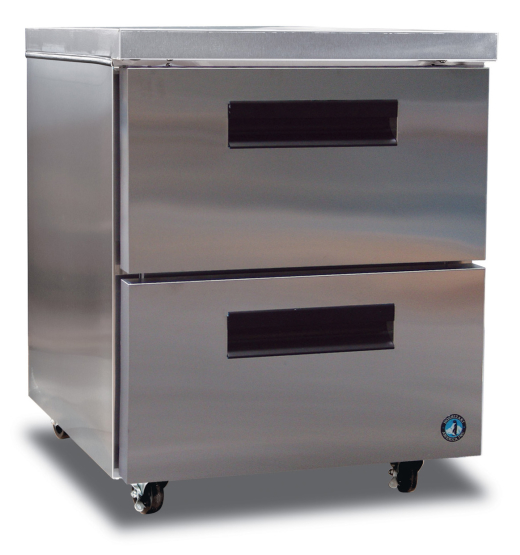 Hoshizaki CRMR27D Single Section 27" Stainless Drawers Refrigerator