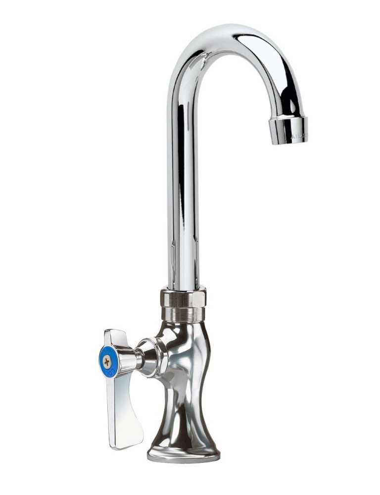 Krowne 16115L Single Pantry Faucet, 3.5in Gooseneck Spout, Low Lead