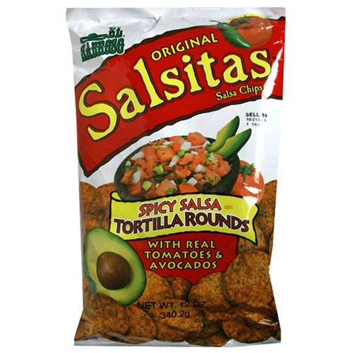 Snak King Salsitas Spicy Salsa Tortilla Rounds, 1.5 oz Each, 32 Total